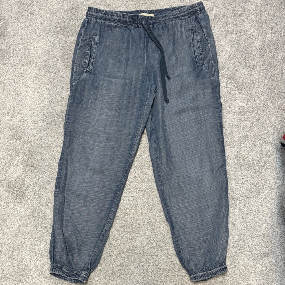 Cloth & Stone Denim Blue Joggers